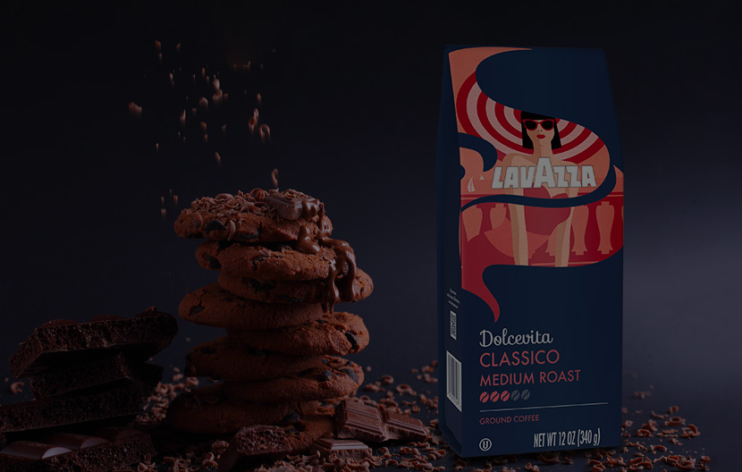 Coffee Cream Cookie Sandwich with Lavazza Classico