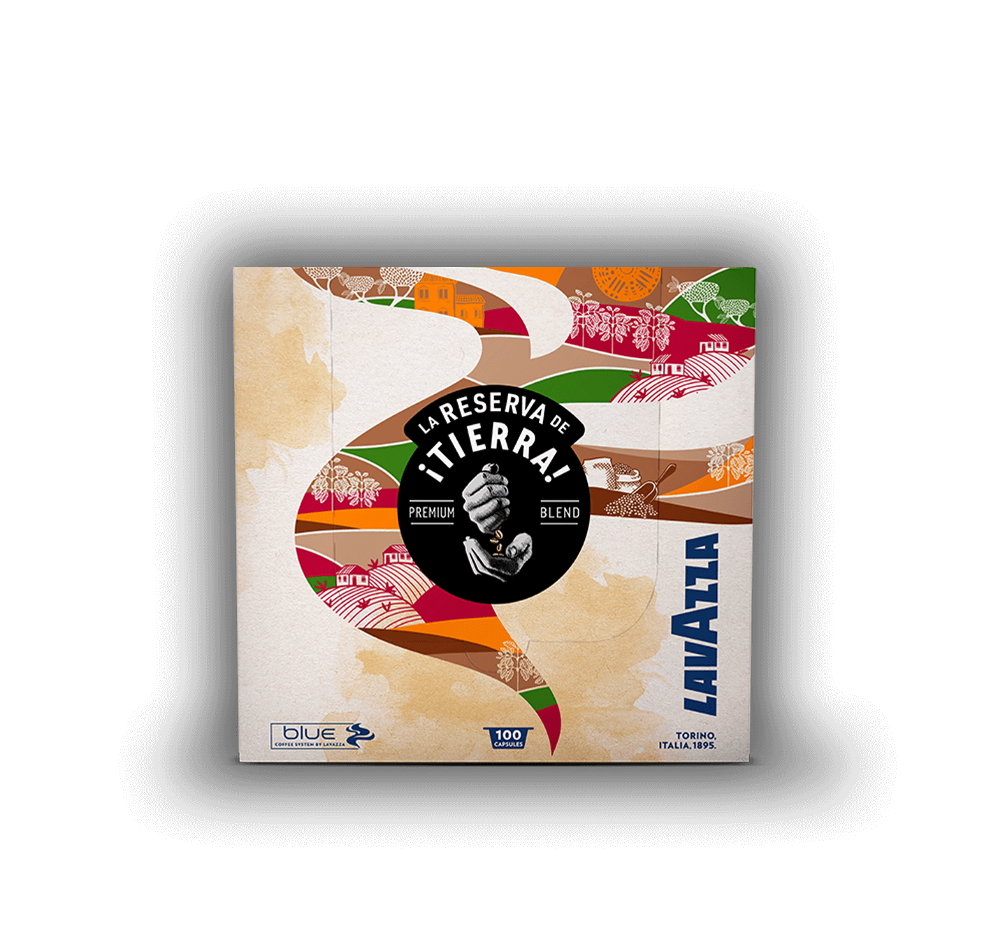 La Reserva de ¡Tierra! Selection 100% Arabica Compostable* Blue Capsules x2