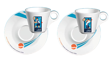 Espresso set limited edition Jannik Sinner