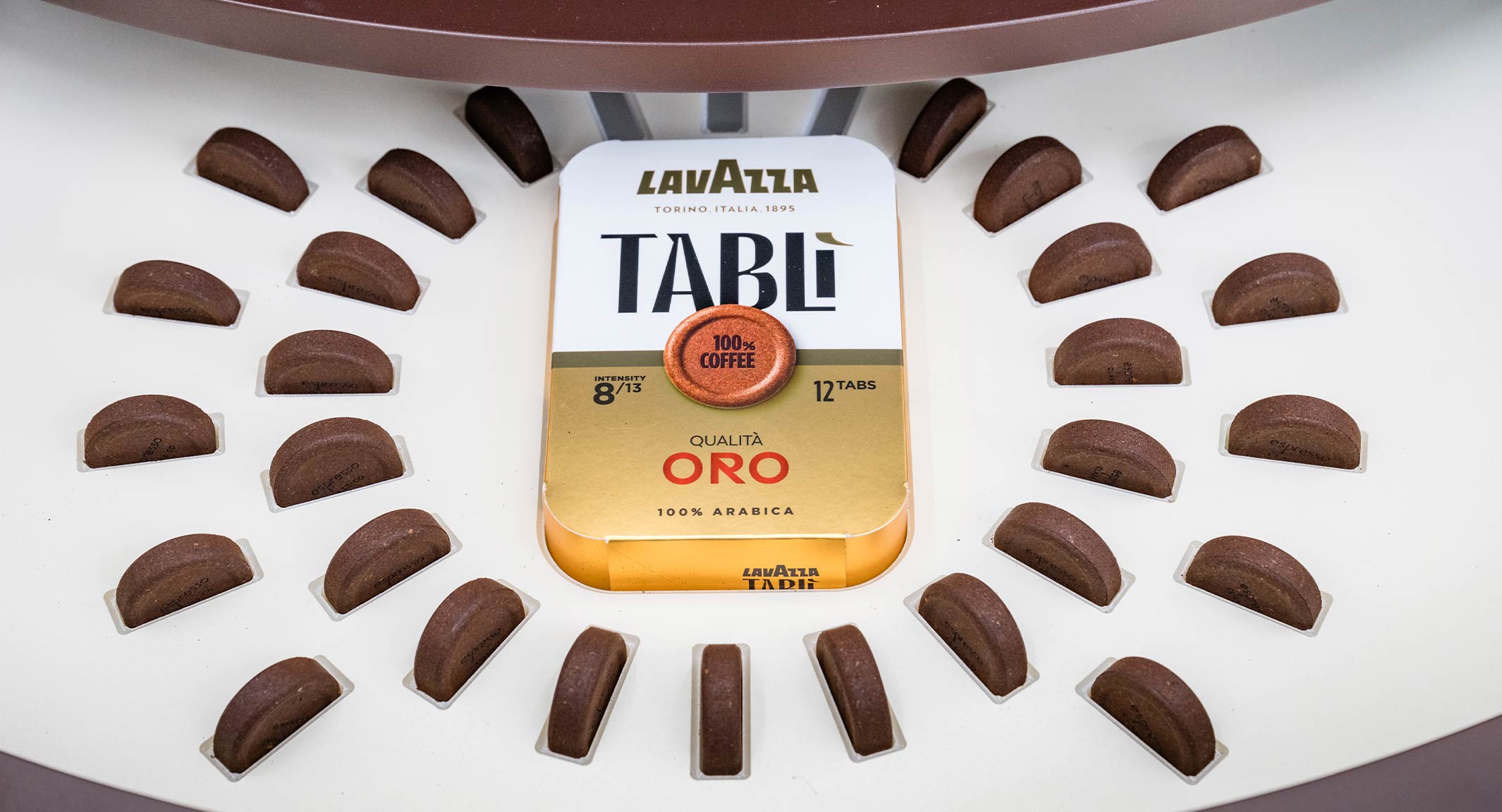 Tablì Qualità Oro Tab 100% coffee